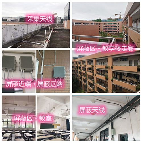  林甸某中学考场屏蔽案例（数字信令级）